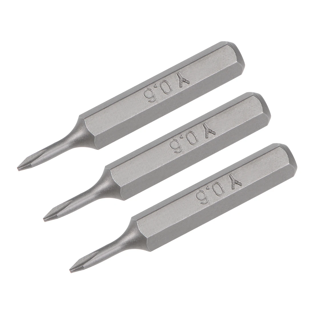 

uxcell 3pcs Screwdriver Bits 5/32 Inch Hex Shank Y0.6 Screwdriver Bit Set 28mm Length S2 Screw Driver Kit Tools