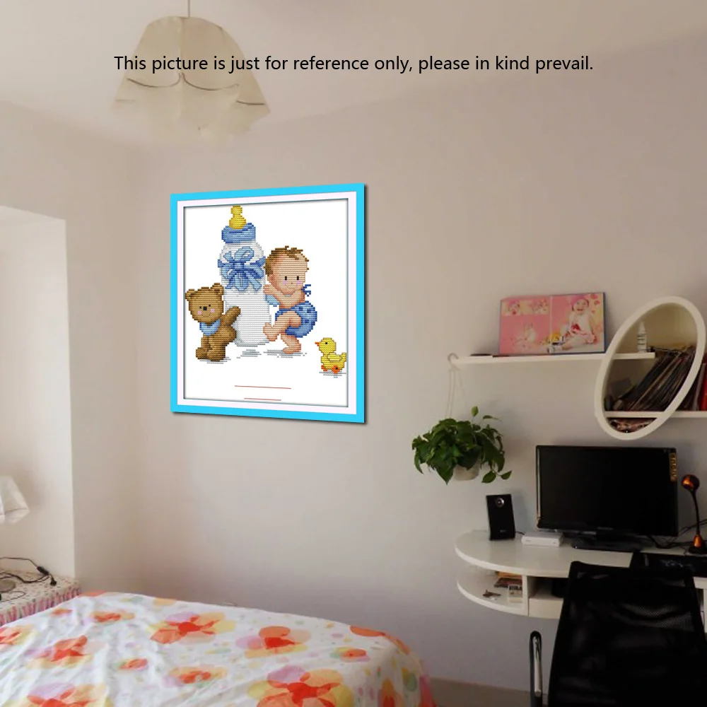 20*25 см Крестик Комплект вышивальные наборы для рукоделия детские бутылки игрушка