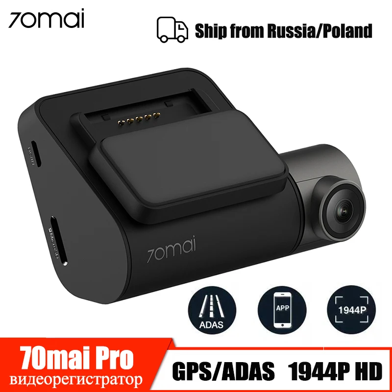 70mai Dash Cam Pro 1944P gps ADAS Автомобильный видеорегистратор камера Wifi Голосовое управление ночное видение 24H монитор парковки Автомобильная камера видео рекордер