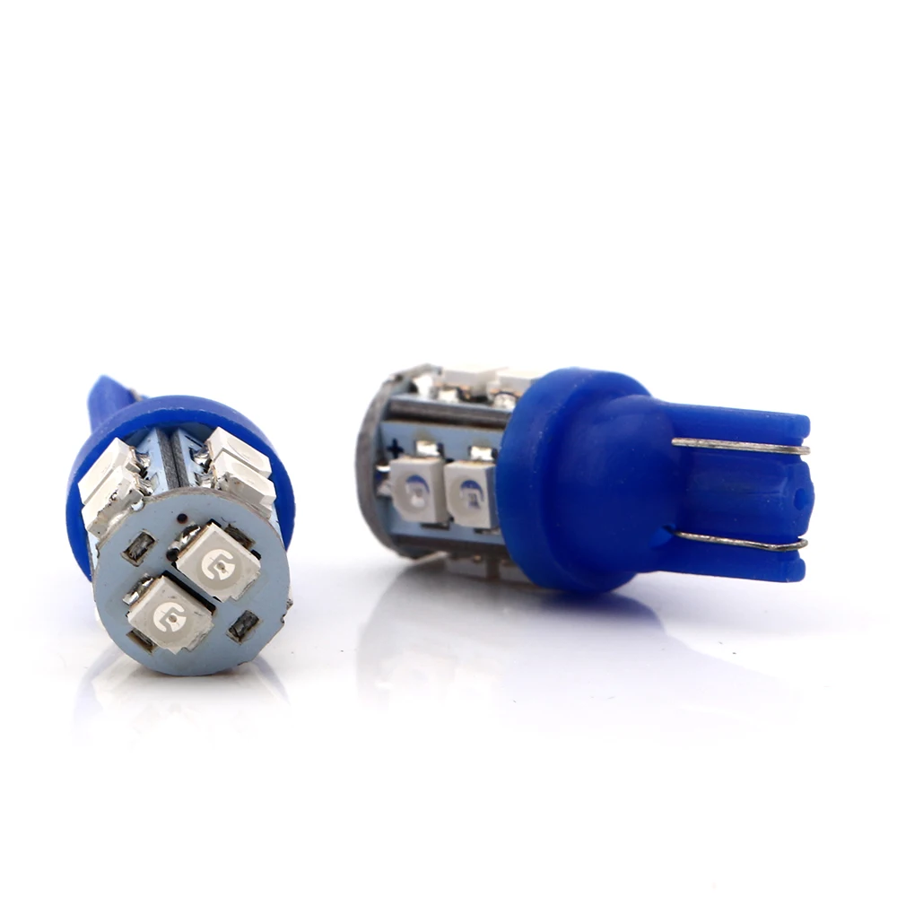 300 шт. T10 W5W 168 194 1210 3528 10 SMD 10 светодиодный сигнальный светильник, светодиодные Автомобильные фары белого, синего, красного цвета, светодиодные клиновидные лампы