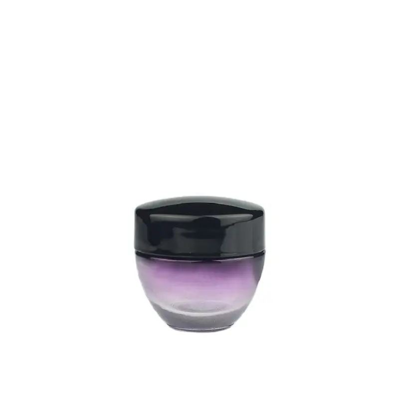15G purple/green glass cream jar bottle mask eye essence moisturizer gel wax serum skin care cosmetic packing | Красота и здоровье