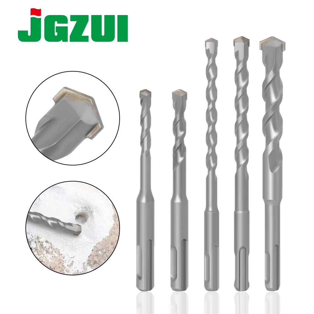 

Электродрель ударная с двумя канавками и круглой ручкой