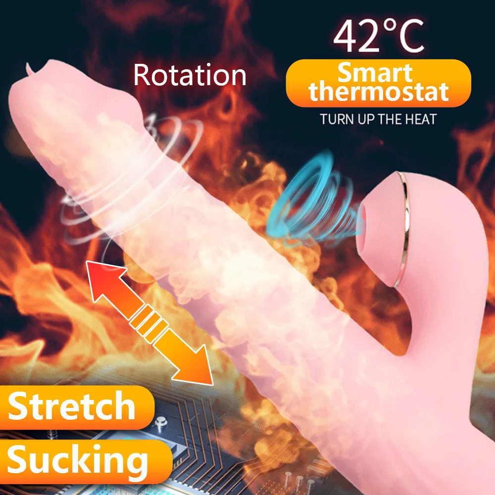 Thrusting дилдо вибратор интимные игрушки для женщин лесбиянок присоски мастурбатор