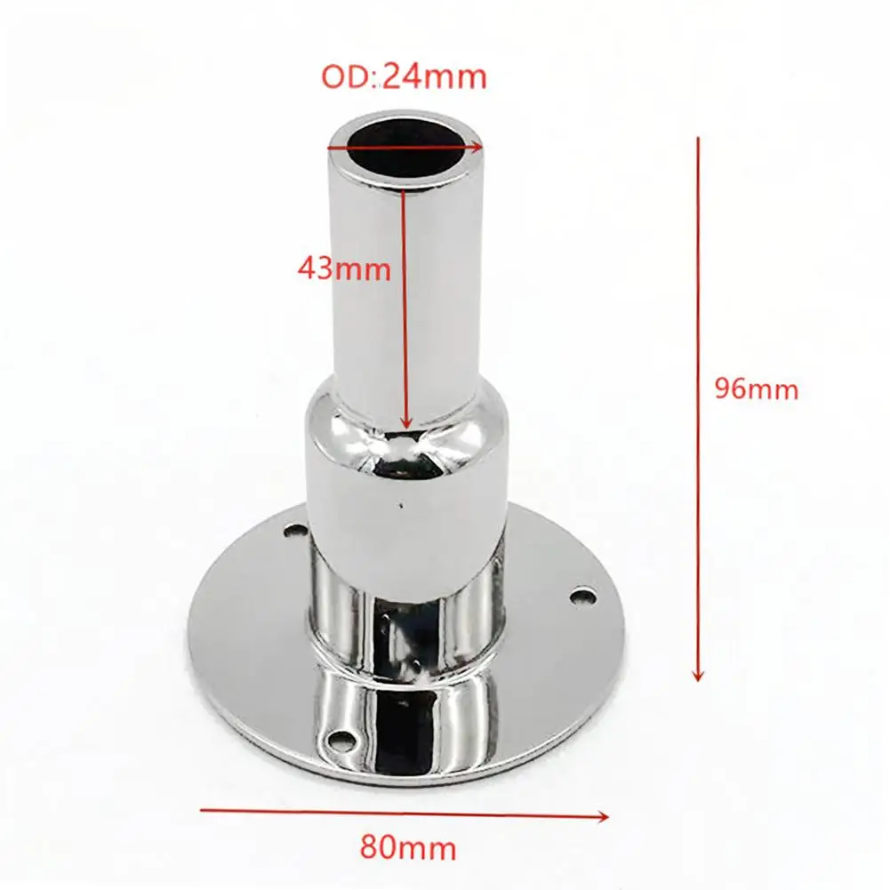 316 нержавеющая сталь корпус выхлопной трубы прочный сквозной фитинг для 24 мм