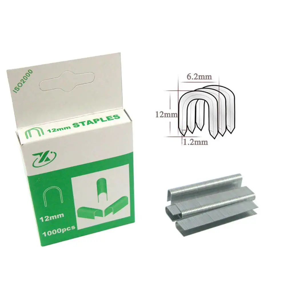 U-образные металлические скобы для ногтей офиса школьные принадлежности ручной