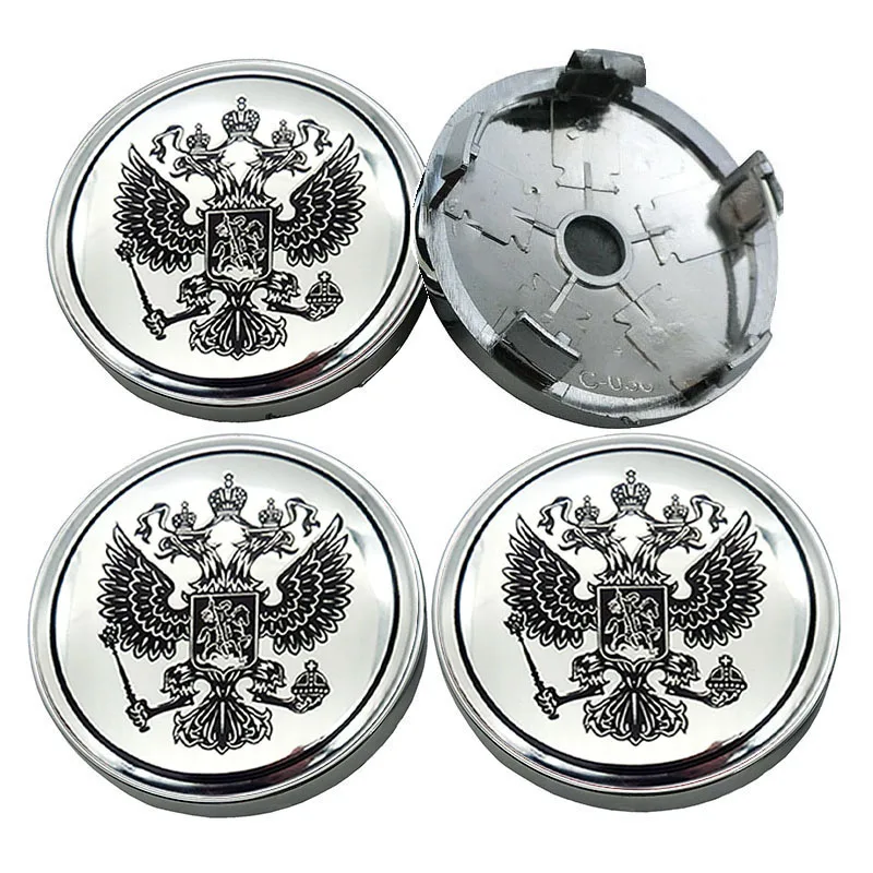 4 шт. 60 мм российского национального щит автомобиль колесная Центральная Кепки s