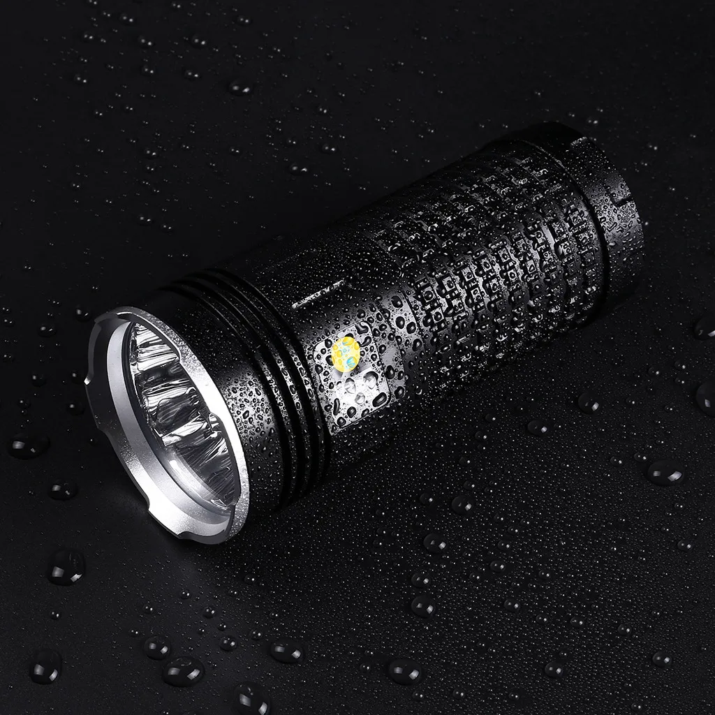 Новый Xml T6 X 18 Led охотничий фонарь 4x18650 на батарейках яркий Аксессуары для
