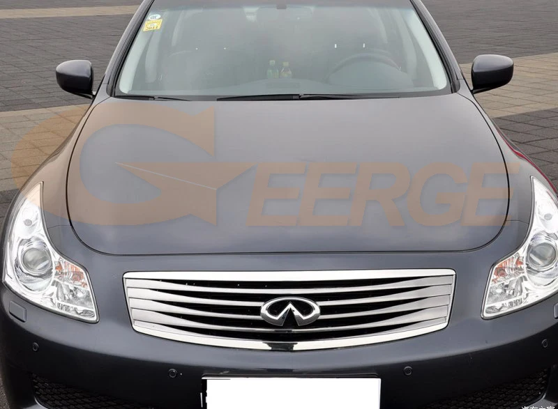 Для INFINITI G35 G37 2007 2008 2009 HID Ксеноновые фары отличные ультра яркие CCFL ангельские