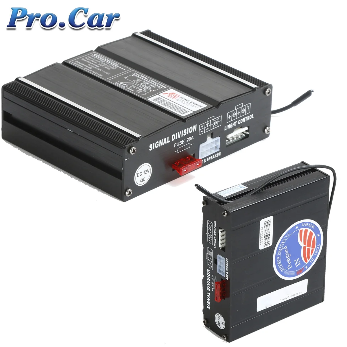 400 Вт Автомобильная Беспроводная аварийная сирена Предупреждение лизация