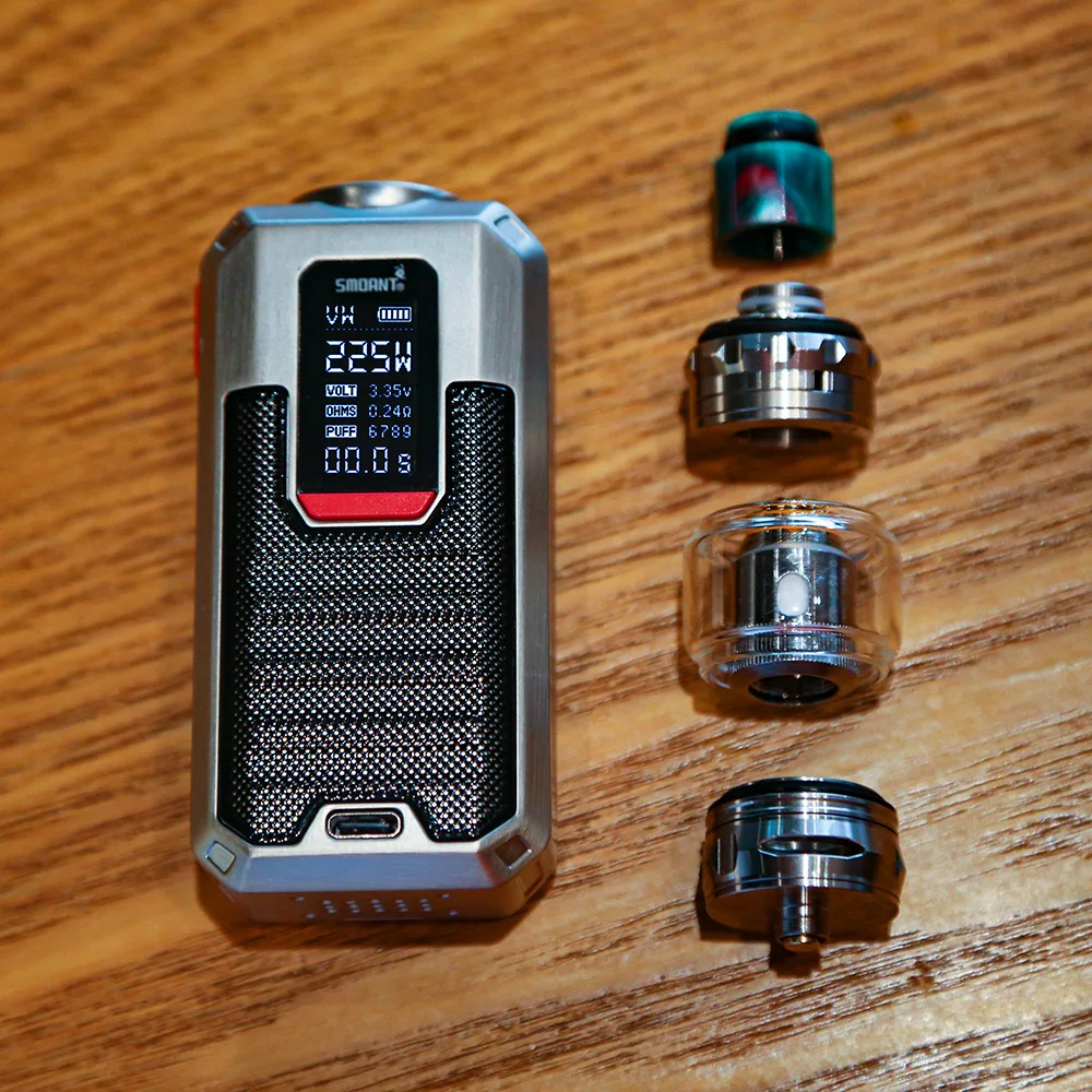 Электронная сигарета Smoant Ladon Mesh 0 15 Ohm 16 RBA 4 мл 6 бак AIO 18650|Аксессуары для наушников| |