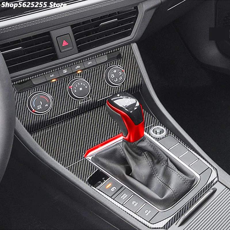 Adesivo per auto per Volkswagen VW Jetta MK7 2021 2020 2019 accessori cambio telaio pannello membrana decorazione interna copertura