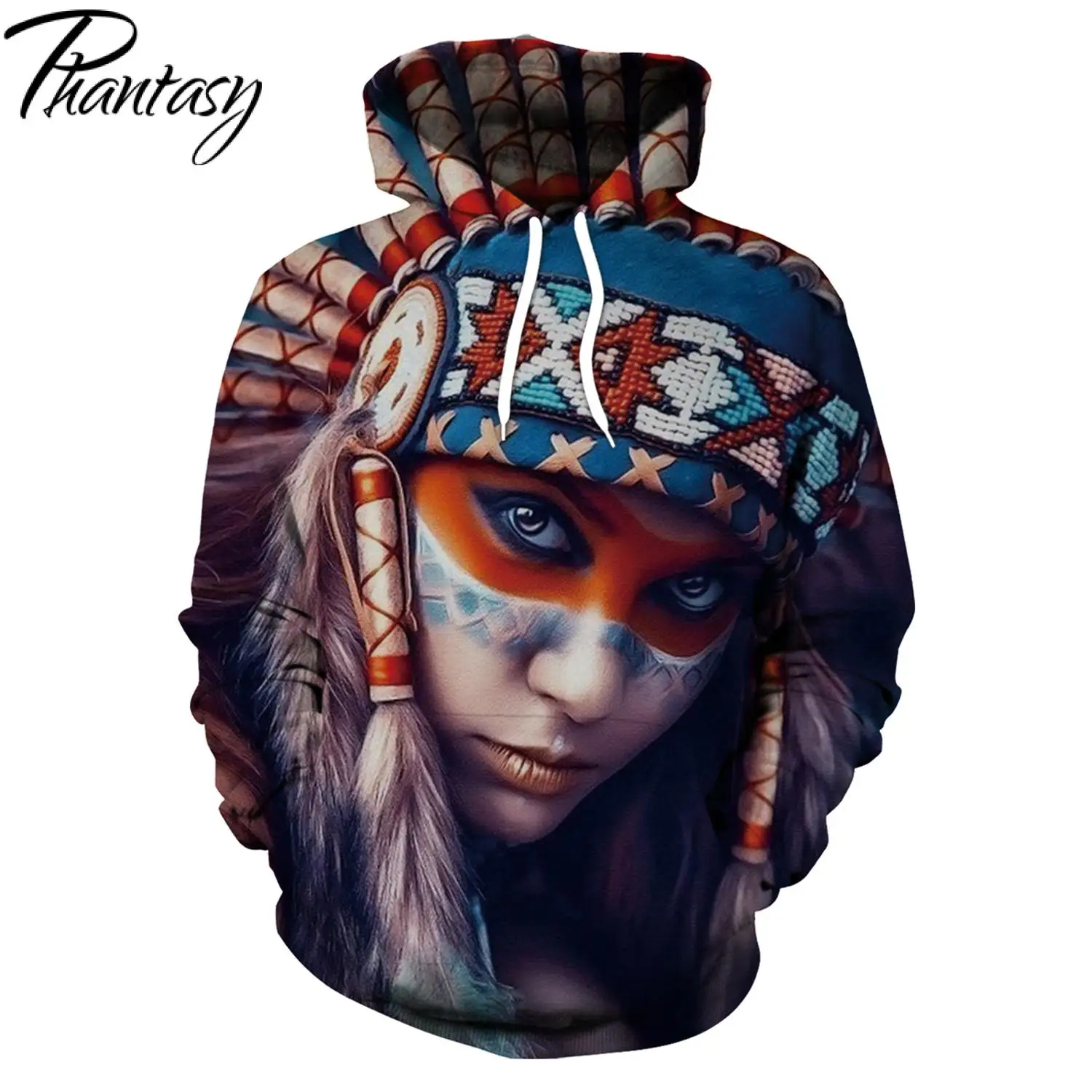 

Phantasy Fashion Print Men Hoodies Casual Plus Size Pullover Unisex Streetwear Outwear Clothing Winter Sweatshirt Hoodies