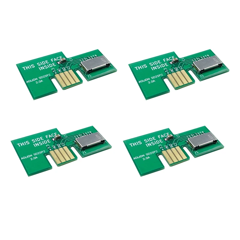 2 шт. профессиональный мини-адаптер для sd-карт TF кард-ридер игр-куб SD2SP2 sdнагрузки