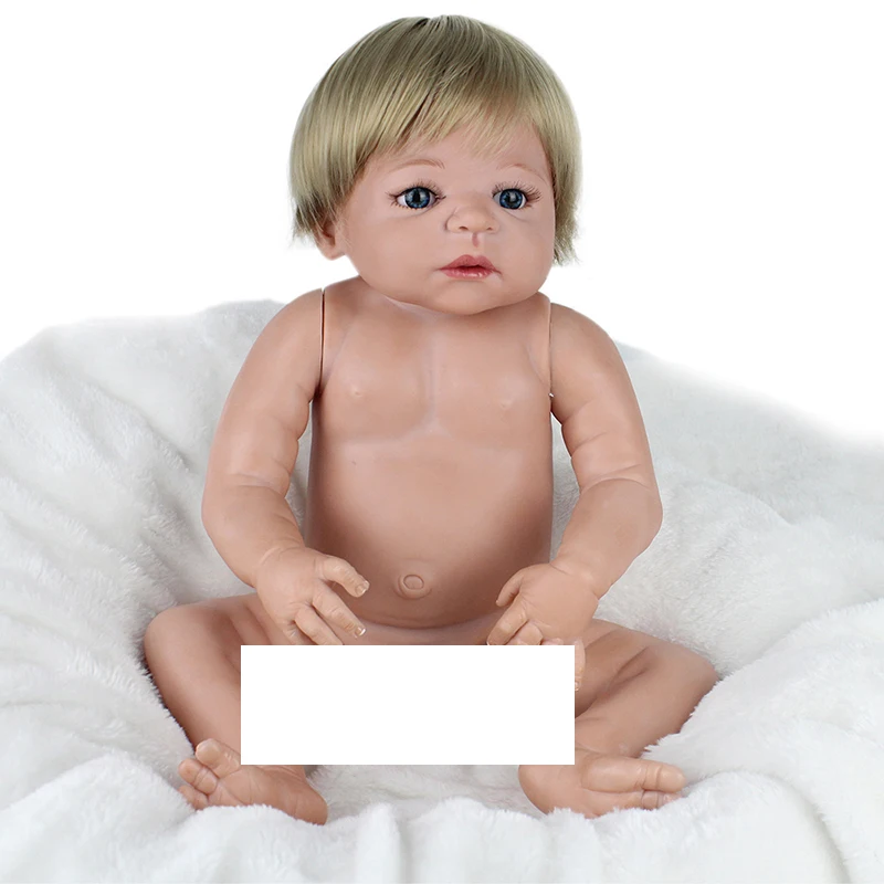 NPKDOLL 22 дюйма, полностью силиконовые куклы американского мальчика, Кукла Реборн, детские игрушки, подарок
