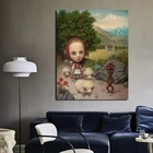 Картины на холсте, Постер Mark Ryden, украшение для дома, искусство стен, необычная картина, для девочек, модульная рамка в скандинавском стиле для гостиной