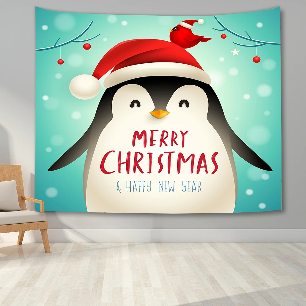 Рождественский настенный гобелен &quotСнеговик&quot Одеяло для Спальня Гостиная