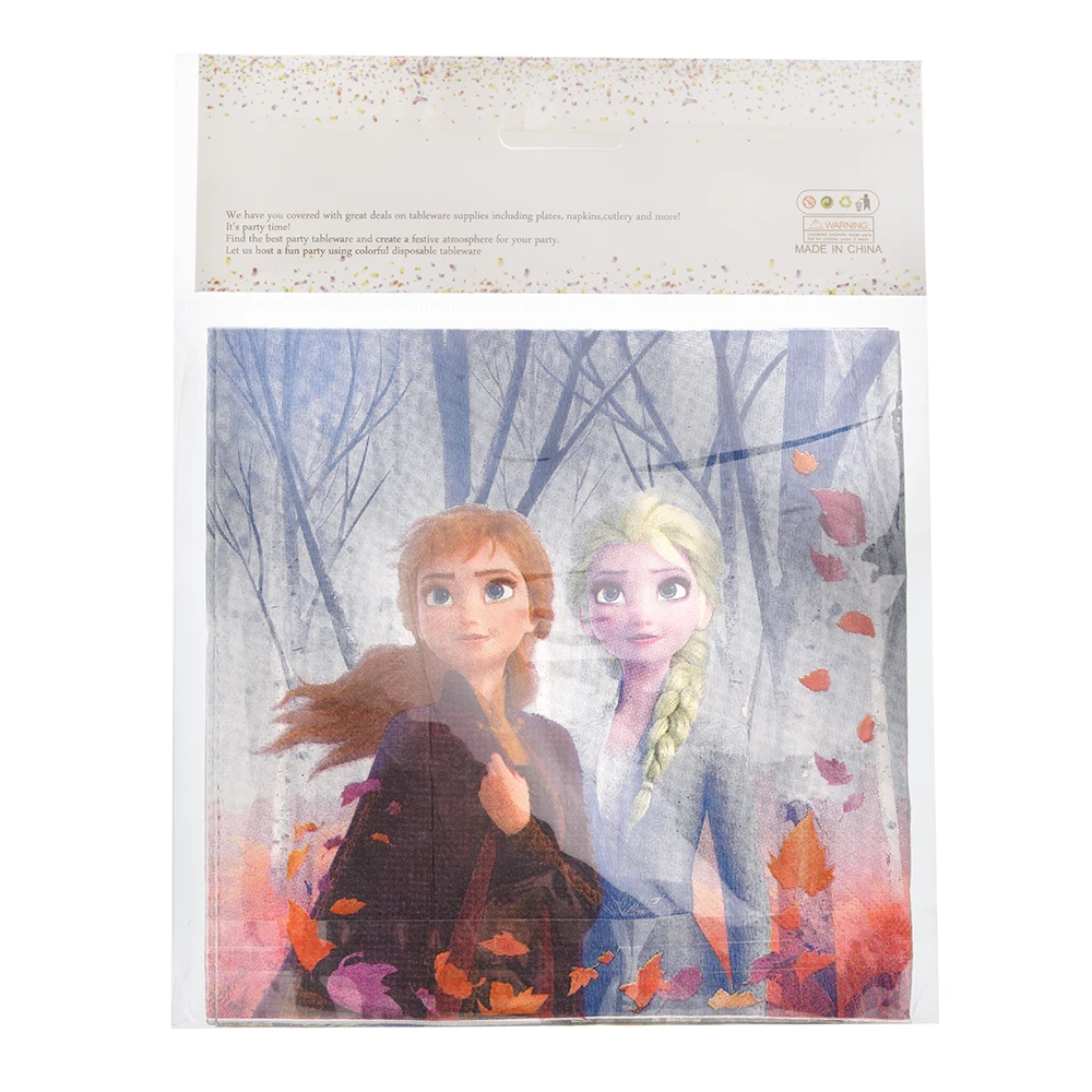 

59pcs/lot Disney Frozen elsa princess Birthday party Theme girl princess Party Theme for Girls Birthday Party Decor Supplies