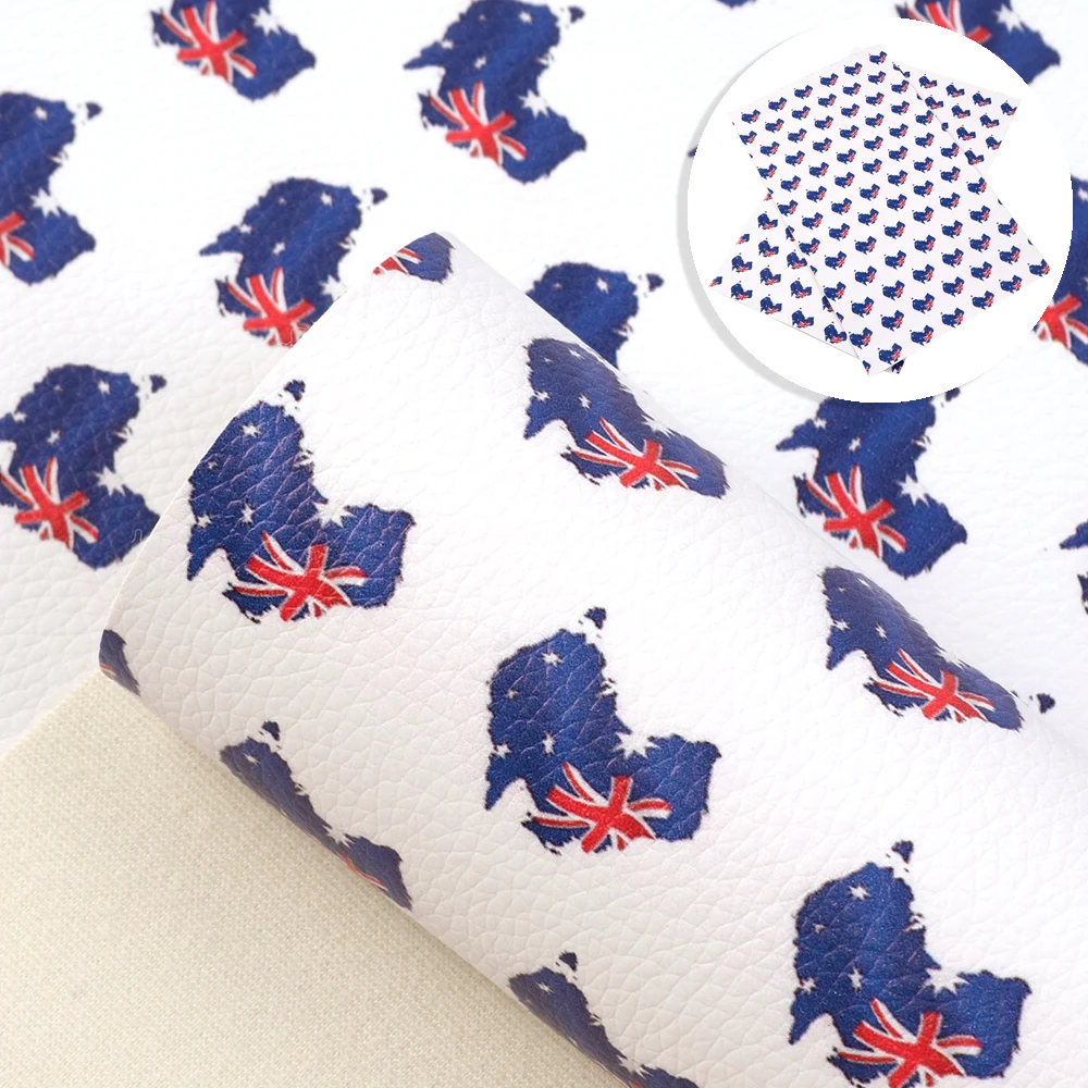 Цветок личи 20*33 см лоскутное изделие из искусственной кожи для волос сумочки с