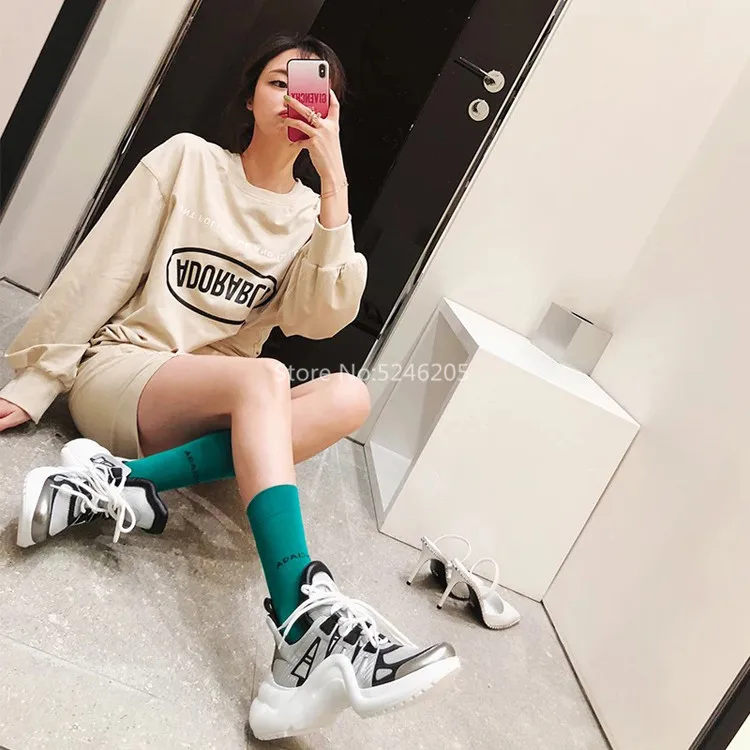 Дизайнерские ультрамодные дышащие кроссовки Archlight из сетчатой и кожи