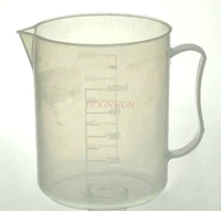 beaker with plastic handle 500ml graduated measuring cup chemical glass instrument
