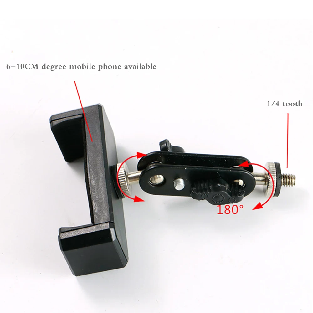 

Video Live Bracket Photo Shooting Studio Selfie Arm Stand Mounting Clamp Bracket Adjustable Table Suspension Clip Holder