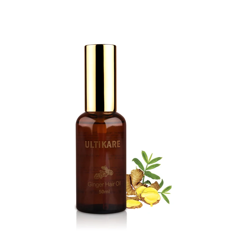

Newest Ginger Hair Oil 100% Pure Ginger Extract Hair Treatment and Growth Prevent Hair Loss for Dry and Damaged Hair