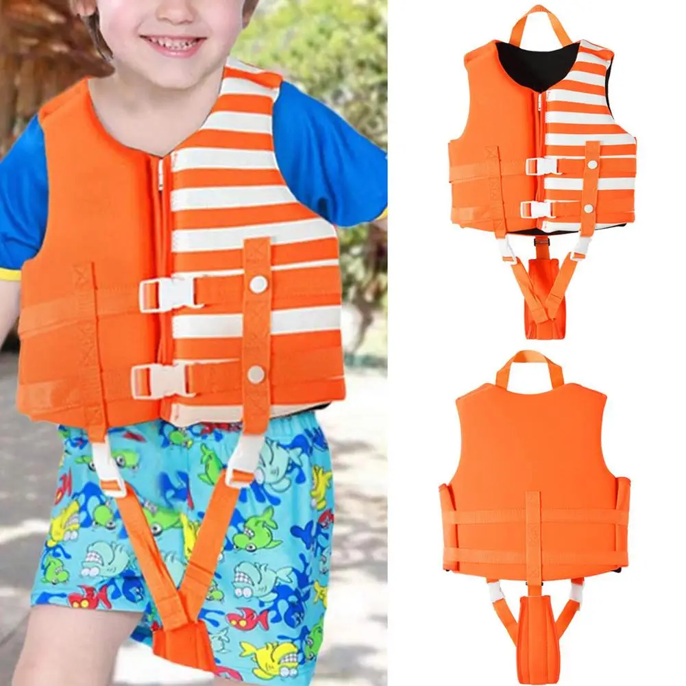 

Kids Swim Vest Outdoor Swimming Boating Skiing Driving Vest Survival Suit Polyester Life Jacket For Adult Children With Pip