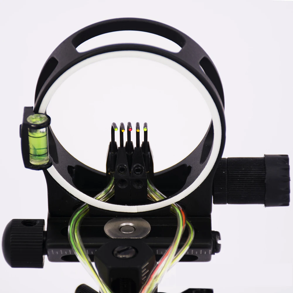 

TP6550 Archery Sight 5-pin Sight Wiht Sight Light for Compound Bow Outdoor Sports Hunting Archery Shooting