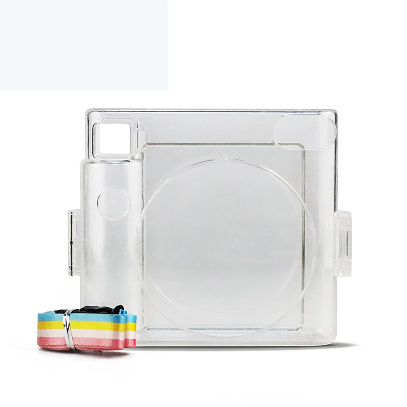 Прозрачный чехол для Fujifilm Instax Square SQ1 с плечевым ремнем камеры Мгновенной Печати