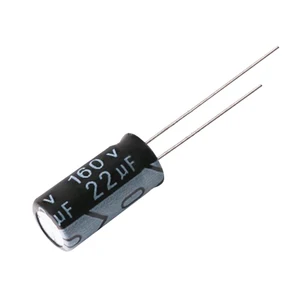 160V22uf 10x16mm Aluminum Electrolytic Capacitor 160v 22uf 22mf 22MFD 160wv 160vdc 47uf 100uf 220uf 1uf 4.7uf 160v