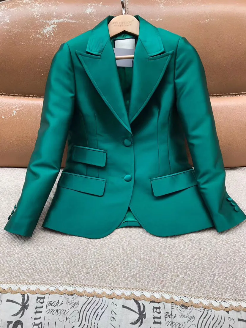 Элегантный женский костюм 2019 брючный повседневный Блейзер и брюки Женский 5XL 6XL