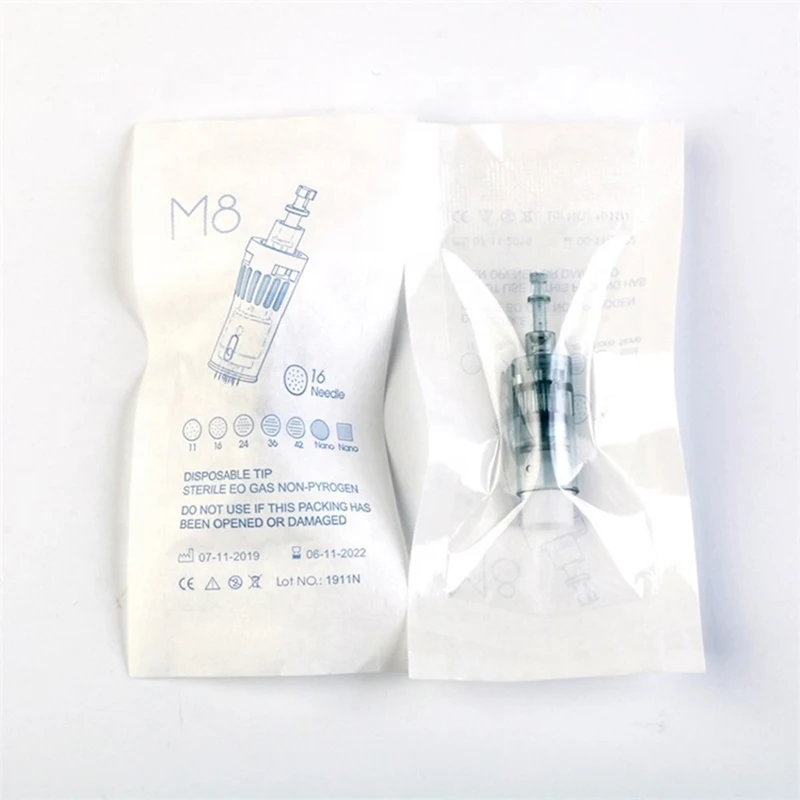 

10Pcs Bayonet Cartridges Needles For Dr. pen M8 Replacment Micro Needle Replacement Head Micro Skin Needling Tip Derma Stamp