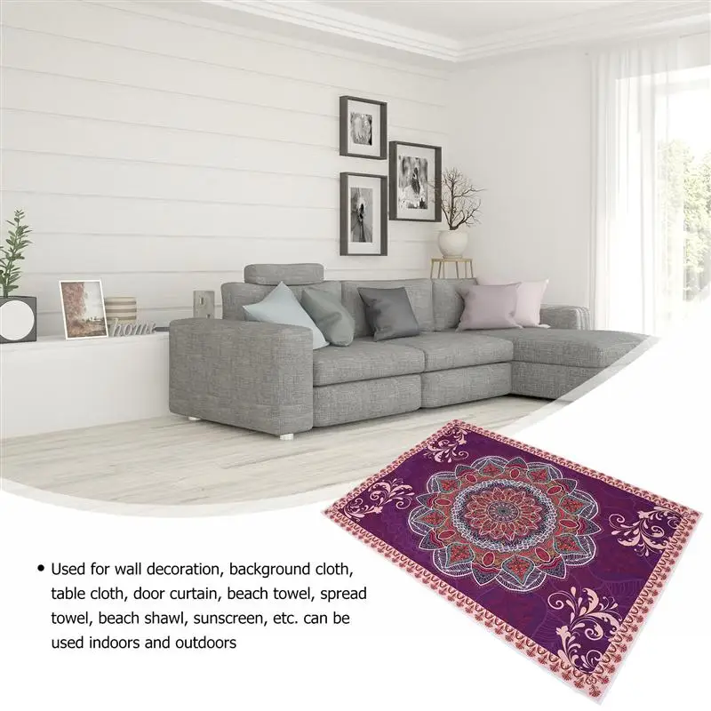 

1pc Particular Window Tapestry Delicate Background Cloth Practical Hanging Cloth