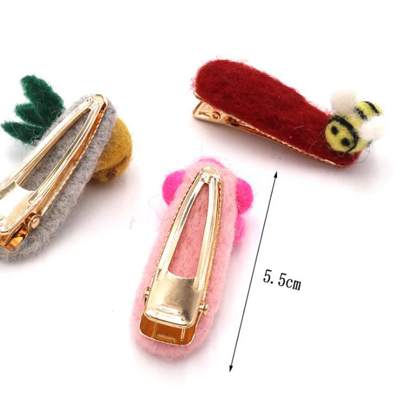 НОВЫЕ шпильки для волос в виде клубники ананаса искусственных цветов детская