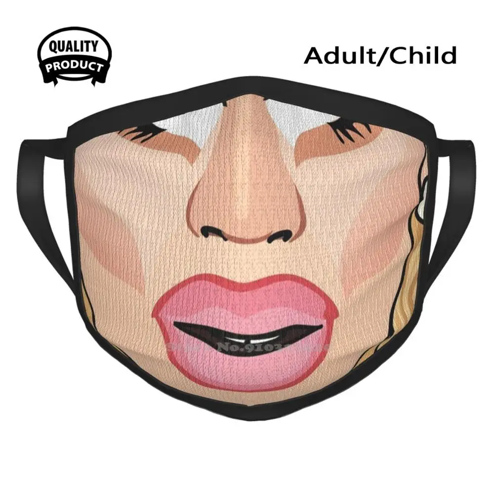 

Trixie Mattel Mouth Fashion Men Women Outdoor Sport Mask Mouth Masks Trixie Mattel Drag Drag Queen Drag Race Rupaul Nhs Makeup