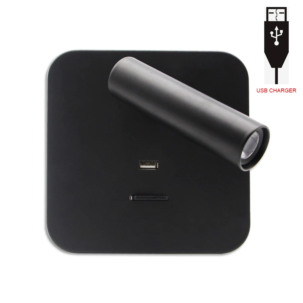 Настенный светодиодный светильник Zerouno лампа для чтения в стиле лофт современный