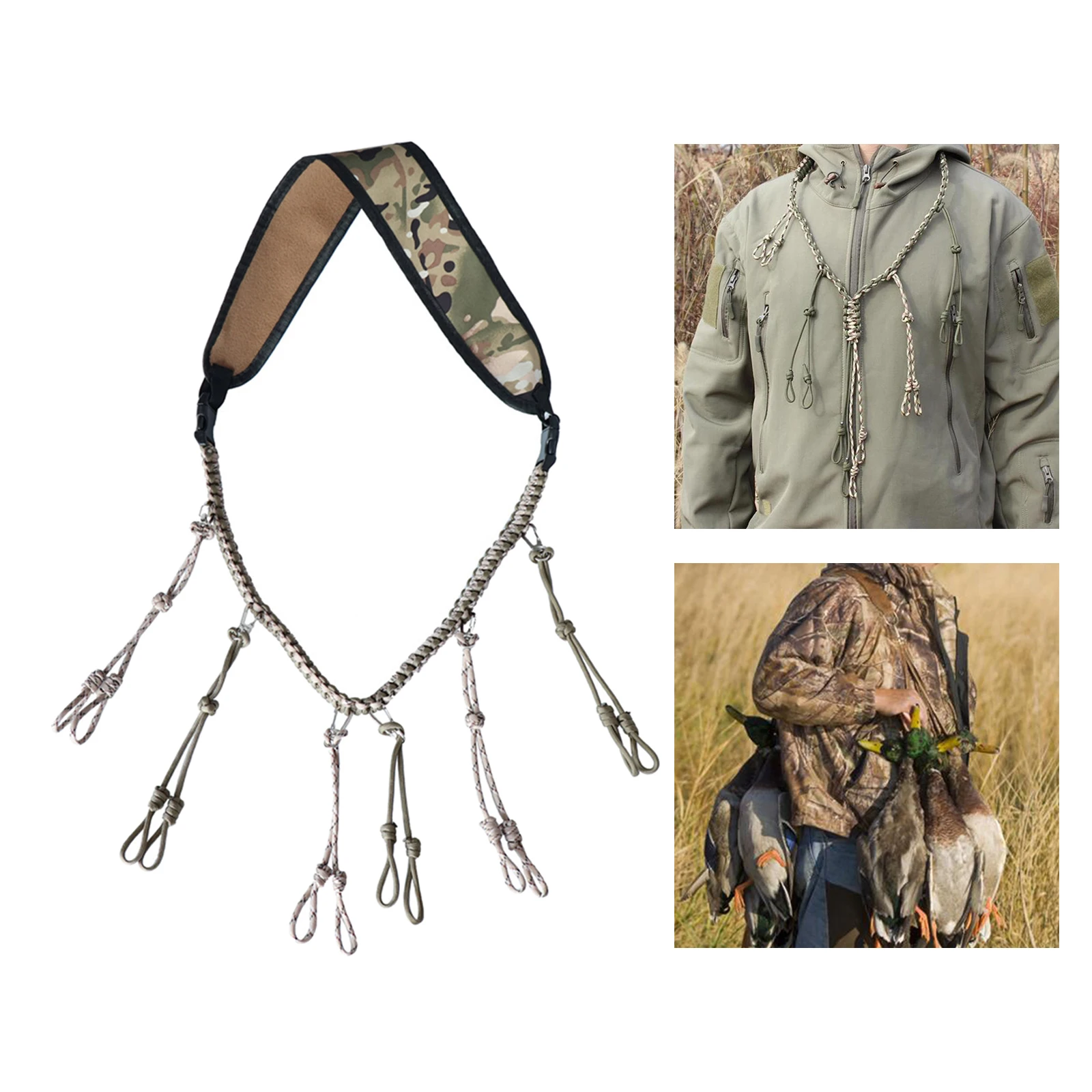 Ожерелье с хищником охотничья переноска для уток подвесная Широкая мягкая