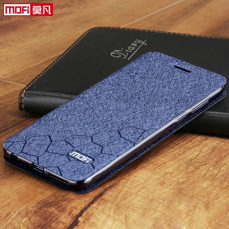 Флип чехол для xiaomi redmi note8 pro note 8 кожаный с подставкой mofi 8pro чехлы книг роскошный из