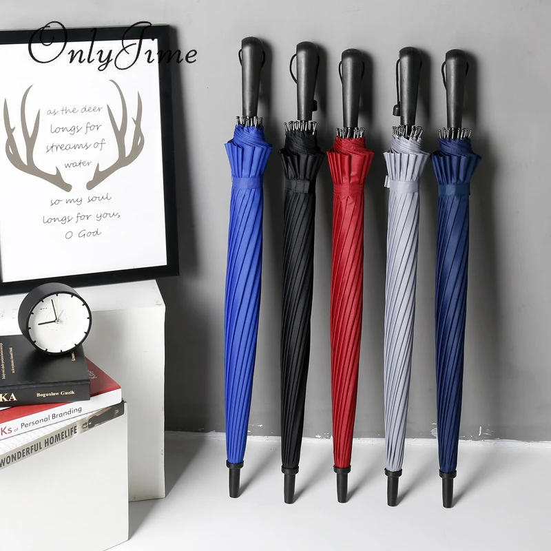 Только Jime зонт для гольфа мужской ветрозащитный полуавтоматический длинный