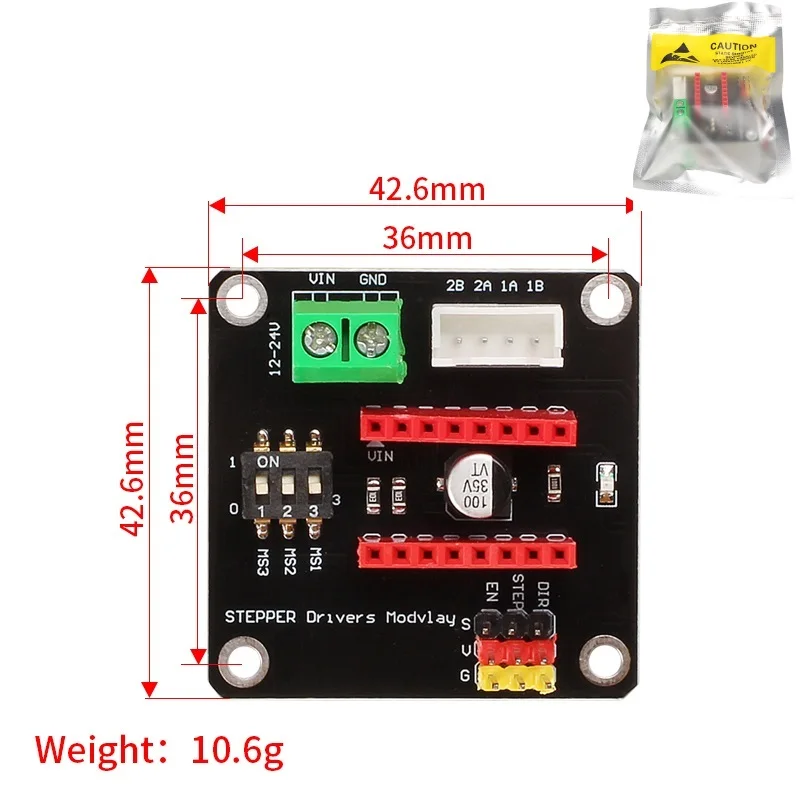 Плата расширения шагового двигателя RAMPS 42 A4988 DRV8825 модуль драйвера для Arduino UNO R3 Ramps