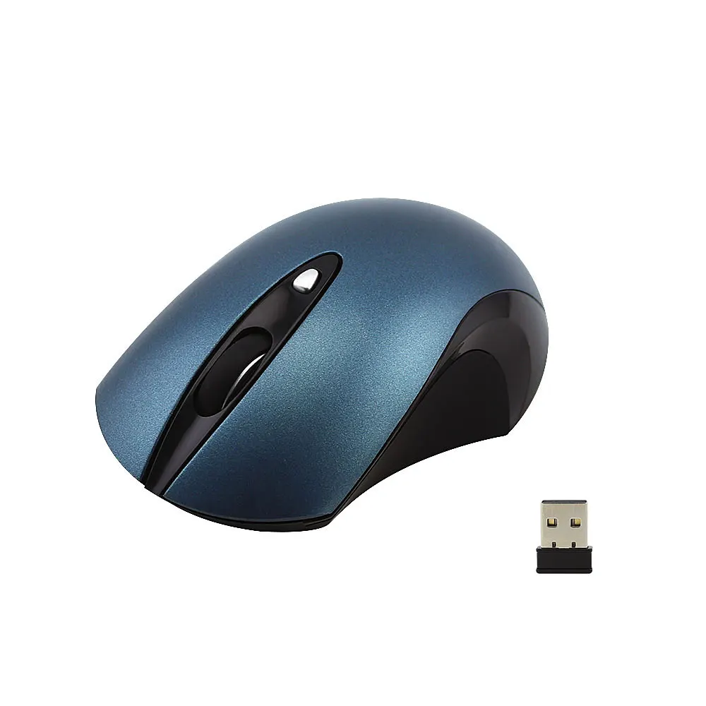 

Ergonomic Wireless Matte Mouse 1600DPI Adjustable Receiver Optical Computer Mause for Laptop PC Mouse