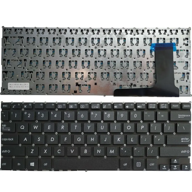 New US Keyboard For ASUS X205 X205T X205TA E202 E202S E205 E202MA TP201SA Laptop English Black/White | Компьютеры и офис