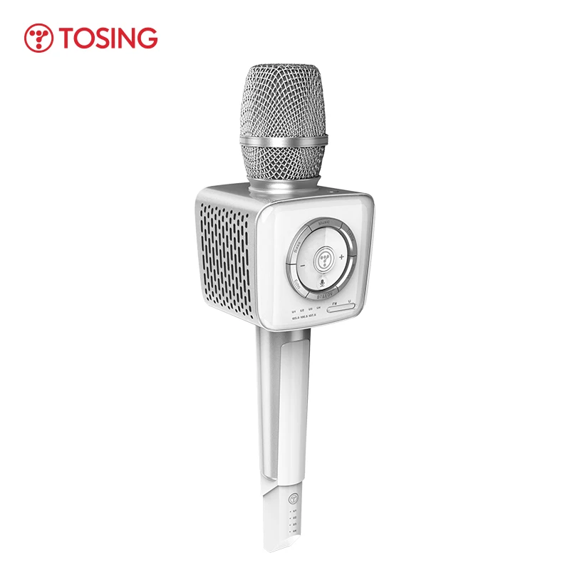 Микрофон Tosing V1 для смартфона HIFI bluetooth/FM/UHF /EOV/AUX IN/наушники Ручной беспроводной