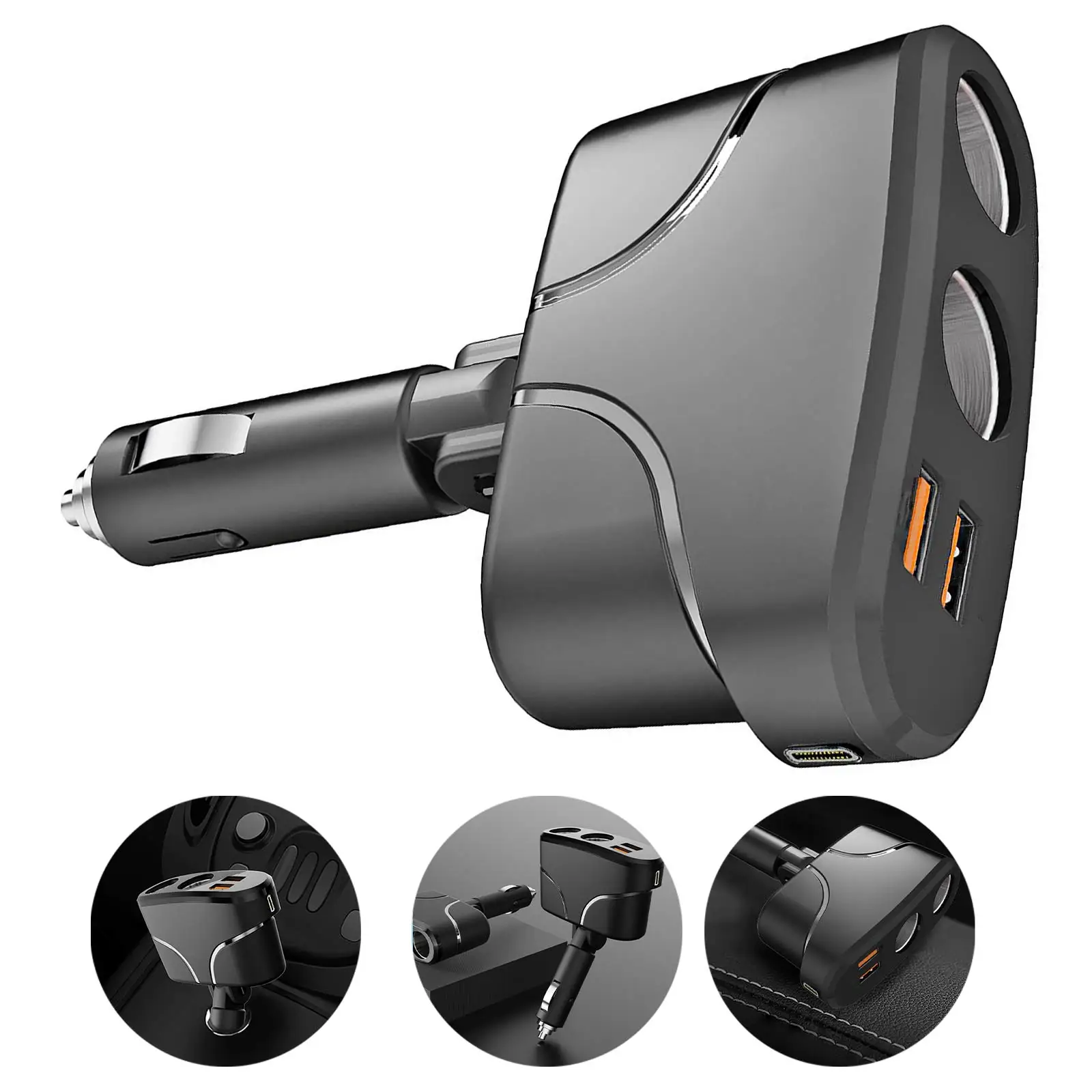 

Автомобильное зарядное устройство с USB-портом, 20 Вт, QC3.0, 20 Вт