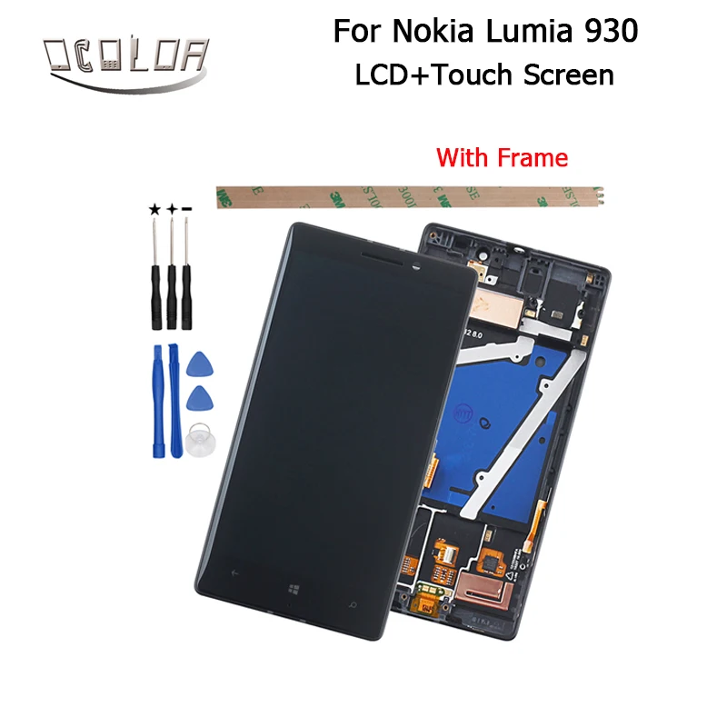 Ocolor чехол с подставкой и отделениями для карт Nokia Lumia 930 ЖК дисплей Дисплей