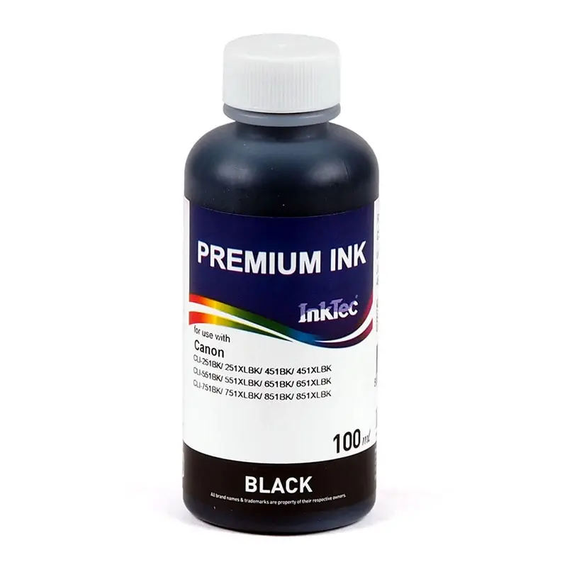 Чернила для принтера Canon PIXMA IP7250 IP08720 IP8770 IX6770 IX6880 MG5420 Inktec 100 мл С5050 С5051 - купить по