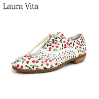 laura vita women shoes ankle strap low heel shoes genuine leather retro womens single shoes cacndiceo 20