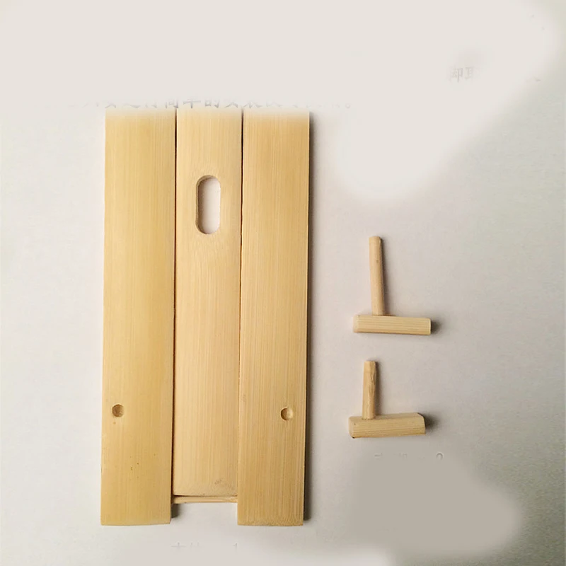 1 шт. креативный ручной работы в японском стиле бамбуковое складной держатель