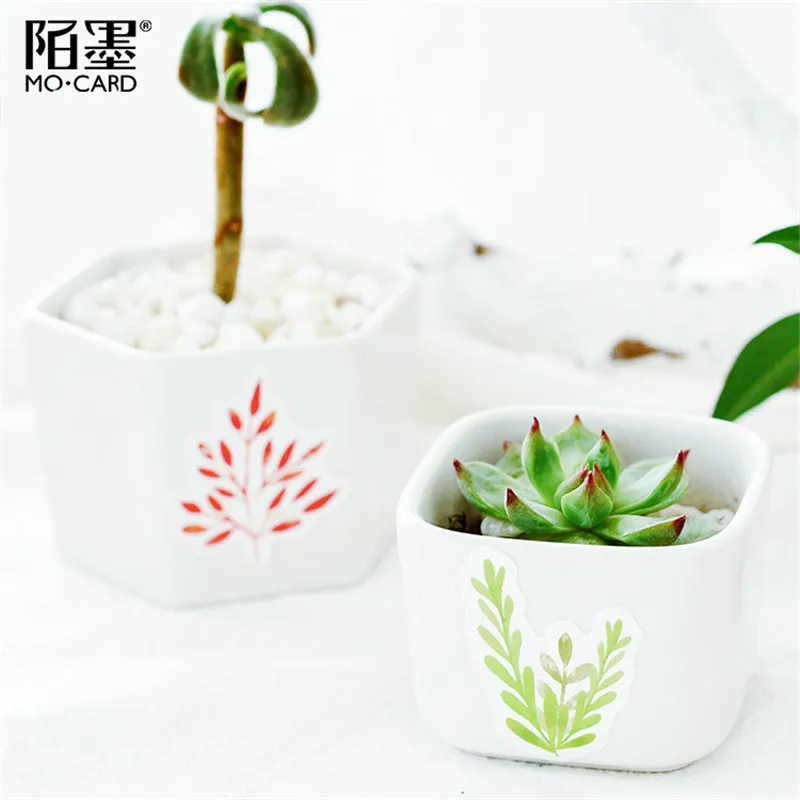 

45Pcs/set kawaii Stationery sticker cute grass pattern diary office calendar stationery christmas stickers gift label