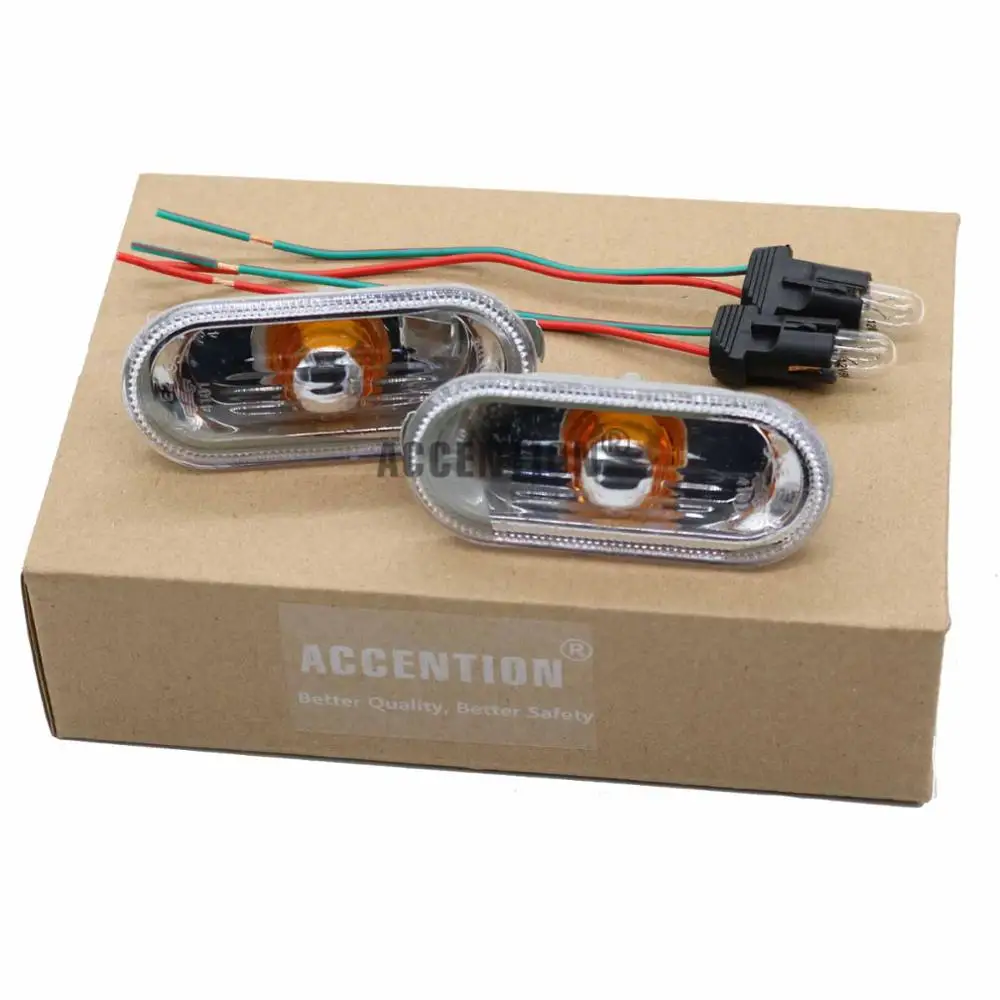 Для VW Fox 2005 2006 2007 2008 2009 2010 2011 2012 Новый боковой маркер сигнала поворота ретранслятор